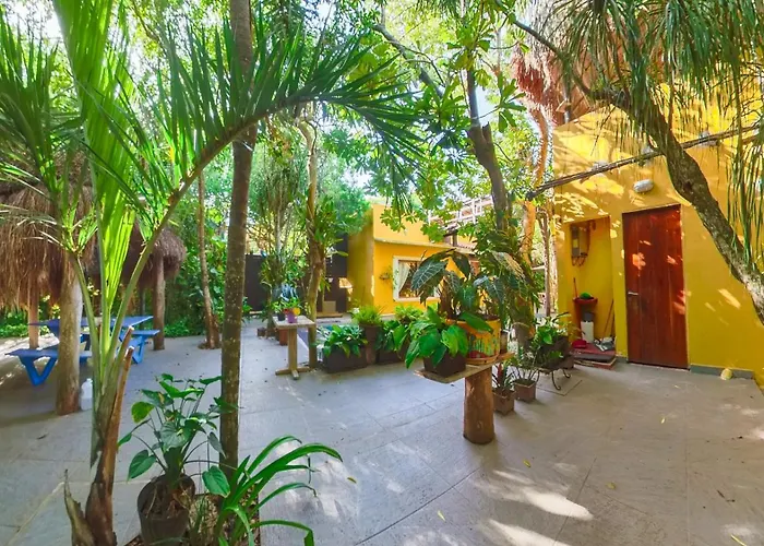 Pousada Con Piscina Y Acceso A Laguna Yalku, Akumal